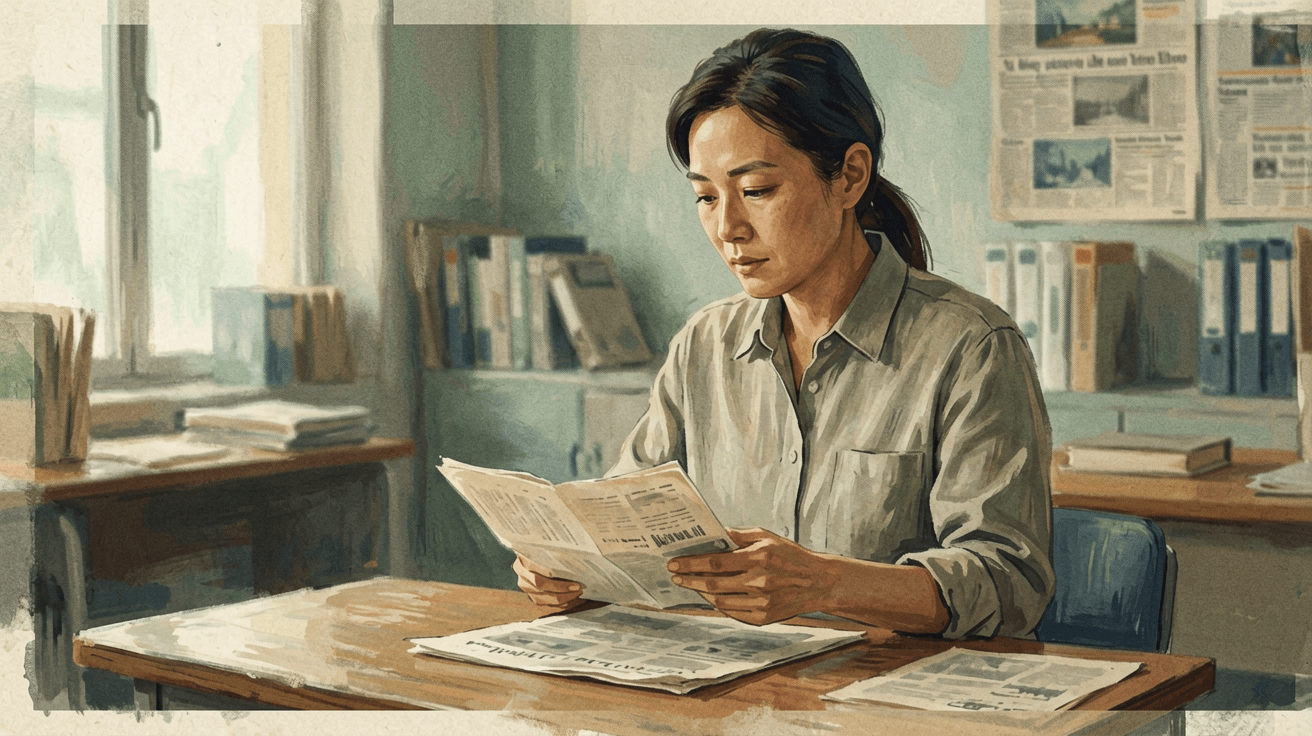 Alt text：一位年輕女子在台灣的後院用花灑澆花，背景是綠意盎然的草地與圍牆，展現家庭園藝與健康生活的場景。