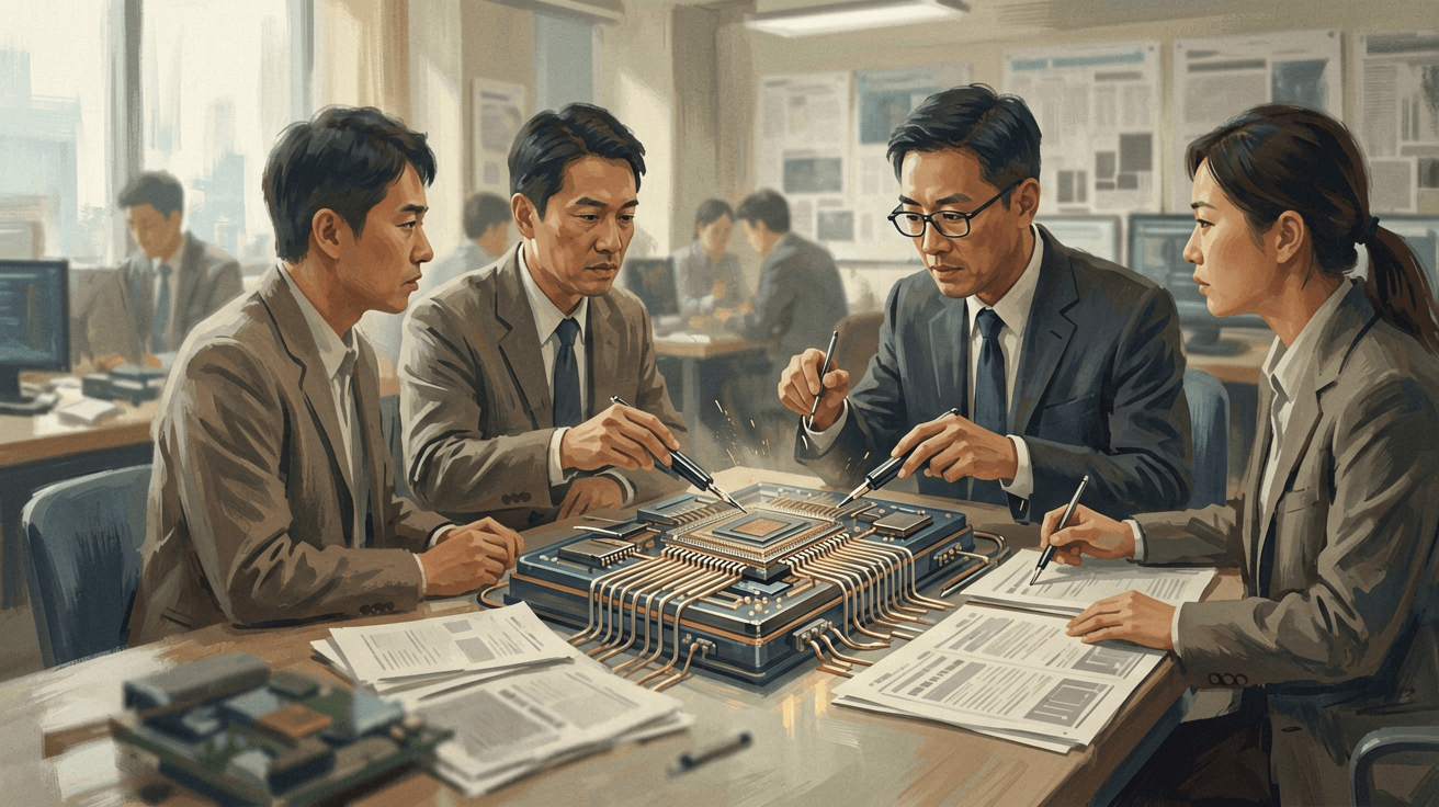 黃仁勳未訪日本彰顯台韓半導體崛起與區域科技競爭趨勢