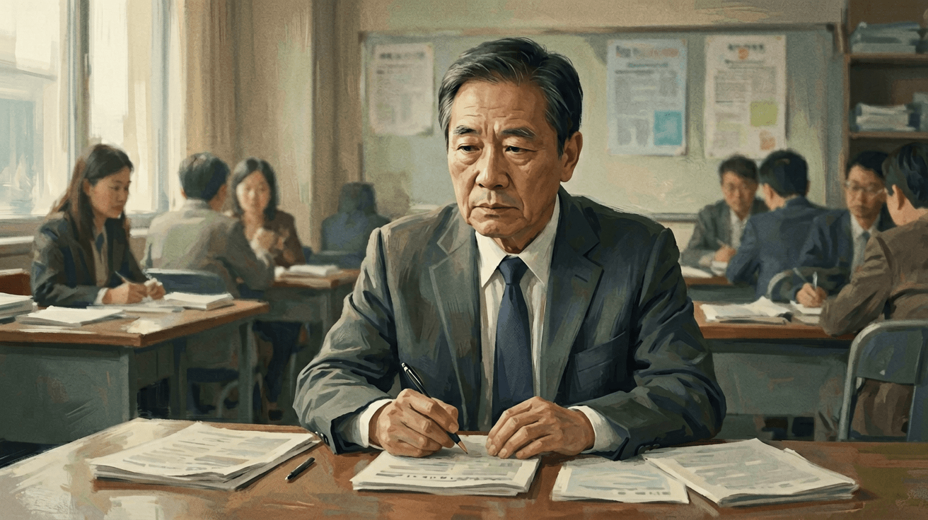 繁體中文 alt:一位中年男子在台灣的戶外水果市場中,手持一個鳳梨和一個菠蘿,正在挑選新鮮水果。背景有多個水果攤位,擺滿色彩豐富的水果,陽光明媚,氛圍熱鬧自然。