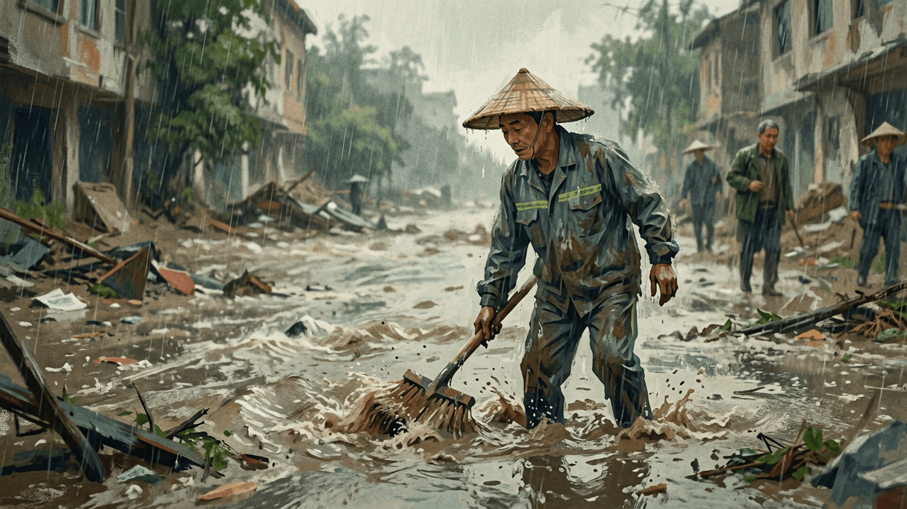 南部豪雨引發災情 高雄台南屏東全面停班停課強化防災措施