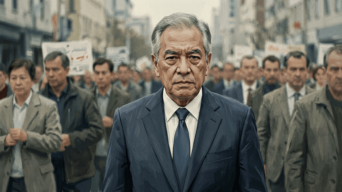 Alt text:一位身穿西裝的女性站在台灣某醫療機構外,手持筆記本和筆,展現專業形象,背景是現代化醫療大樓,與健康新聞和醫療報導相關。