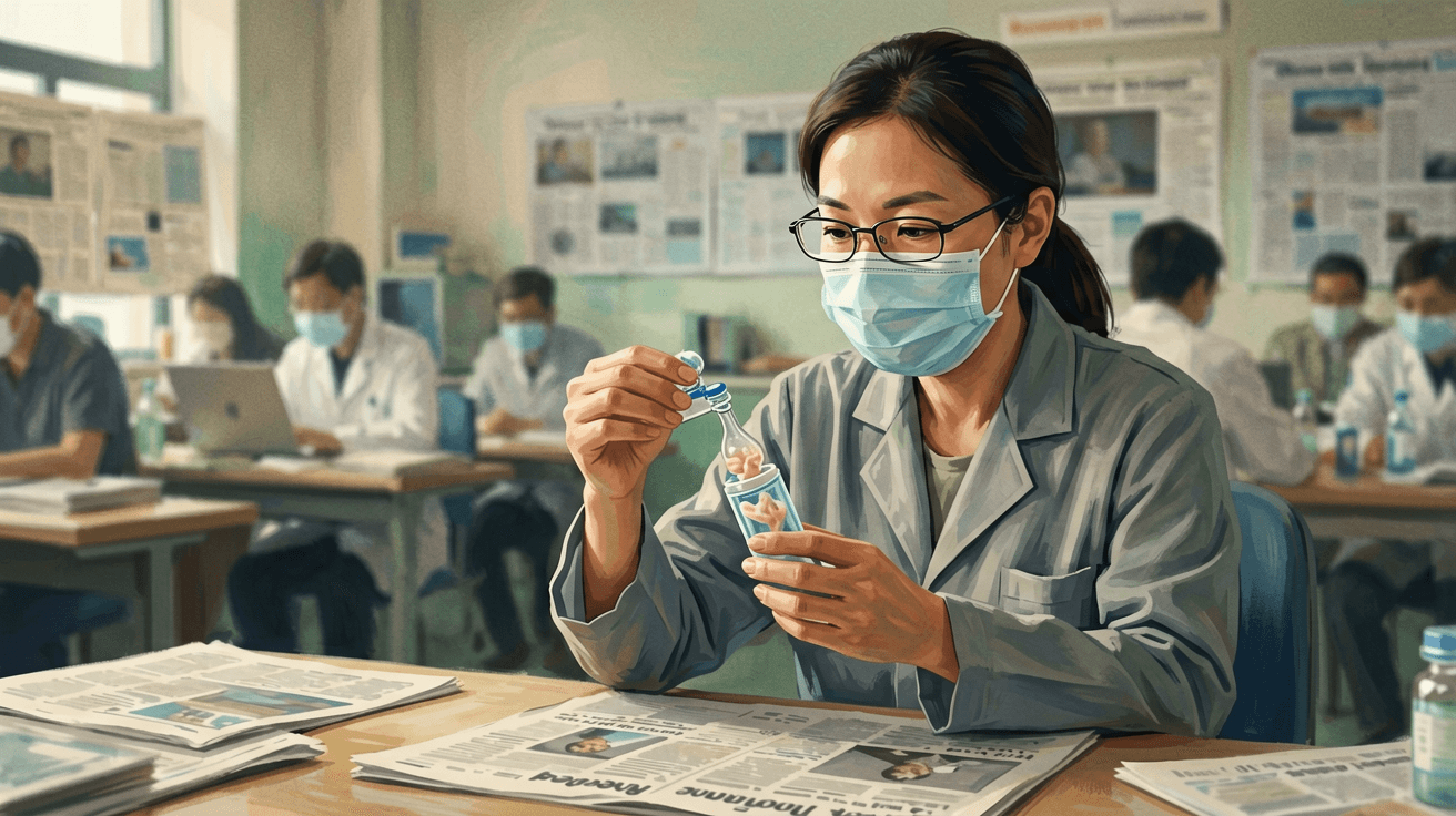 繁體中文 alt:一位年輕女性在家中廚房水槽前洗手,背景有陽光從窗戶照進來,廚房整潔乾淨,擺放一些植物和廚具,展現健康生活與個人衛生的重要性。