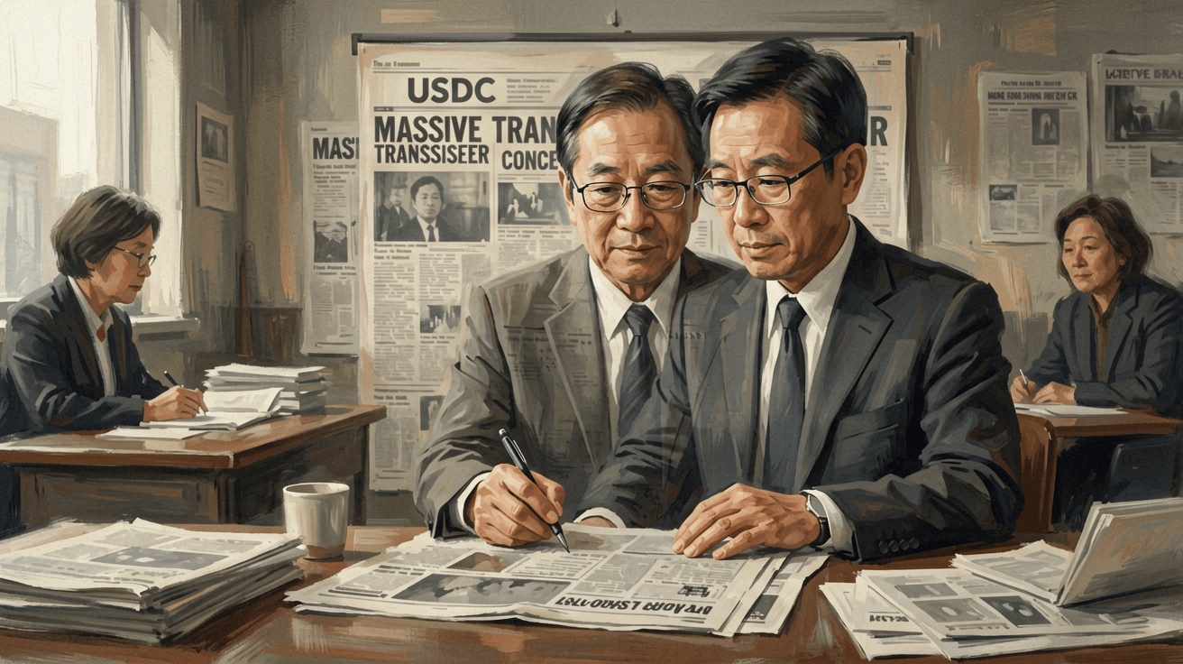 麻吉大哥轉出大量USDC引市場擔憂 監管與風險管理成焦點